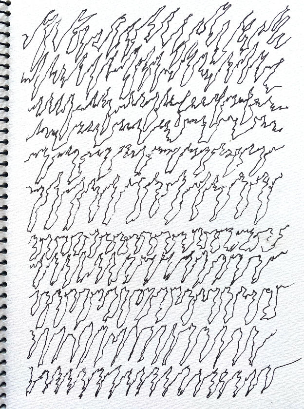 Asemic Pandemic - Page 1