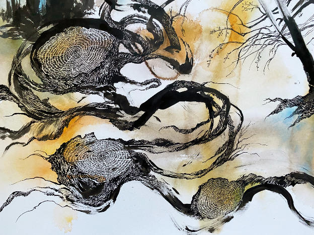 Treetop Tangles (detail)