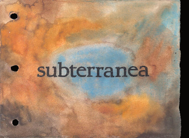 Subterranea - Title Page