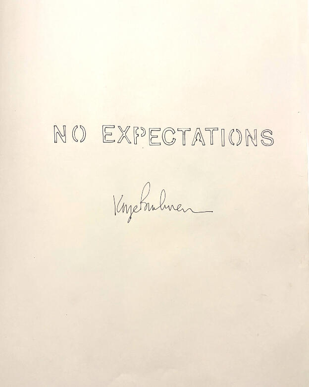 No Expectations - Title Page